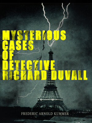 cover image of Mysterious Cases of Detective Richard Duvall